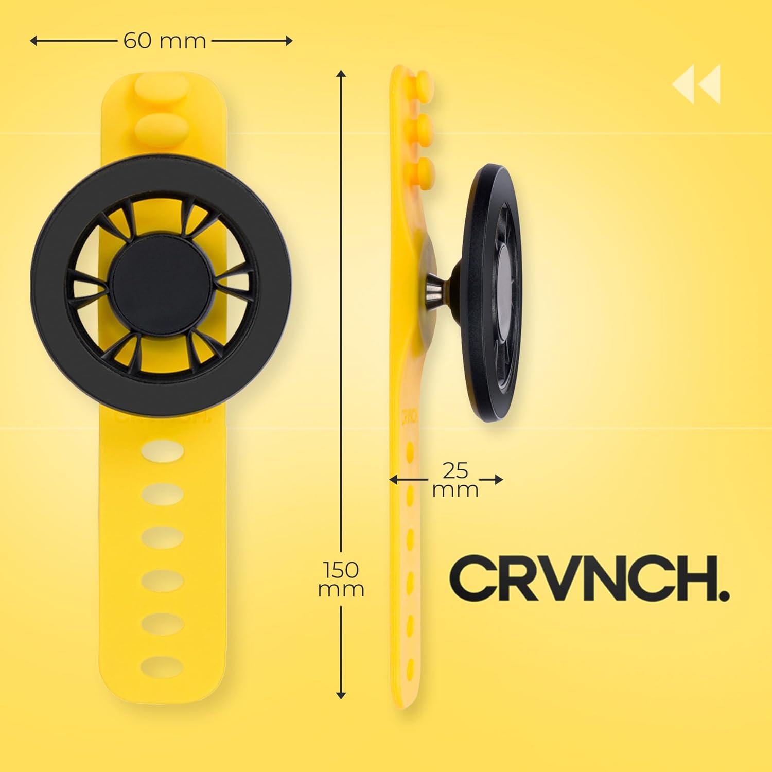 CRVNCH Automatic Magnetic Golf Cart Phone Mount